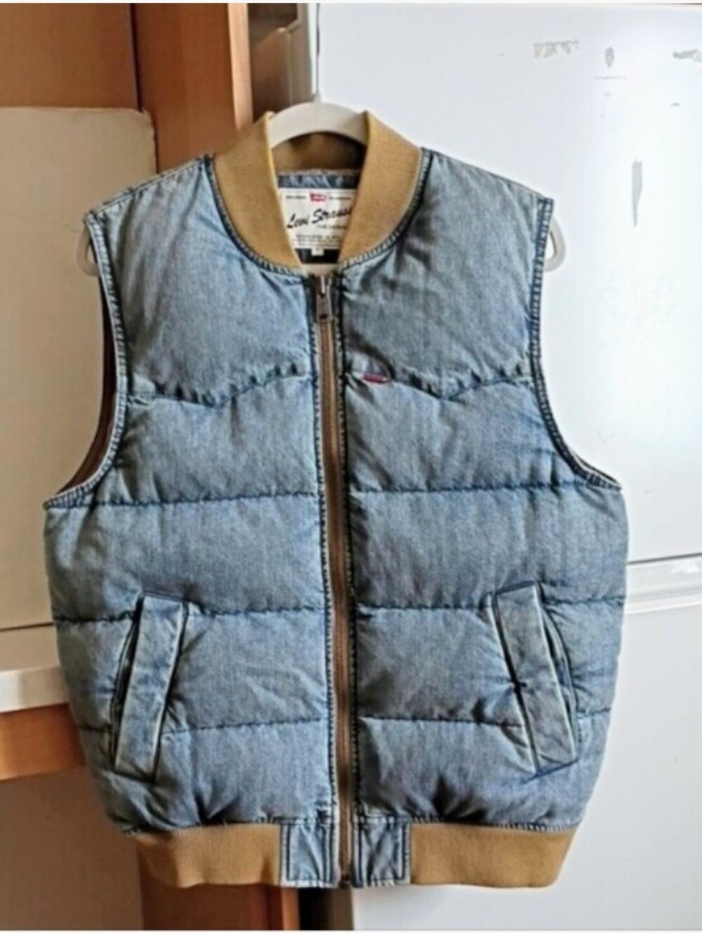 Levi's Down Puffer Vest sz S